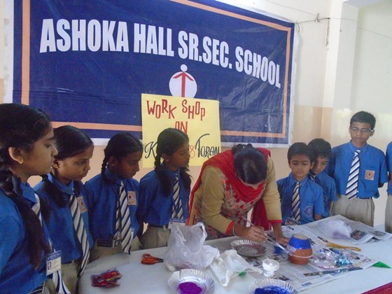 Asoka Hall School : Asoka Hall School Workshop - Top school in Jabalpur